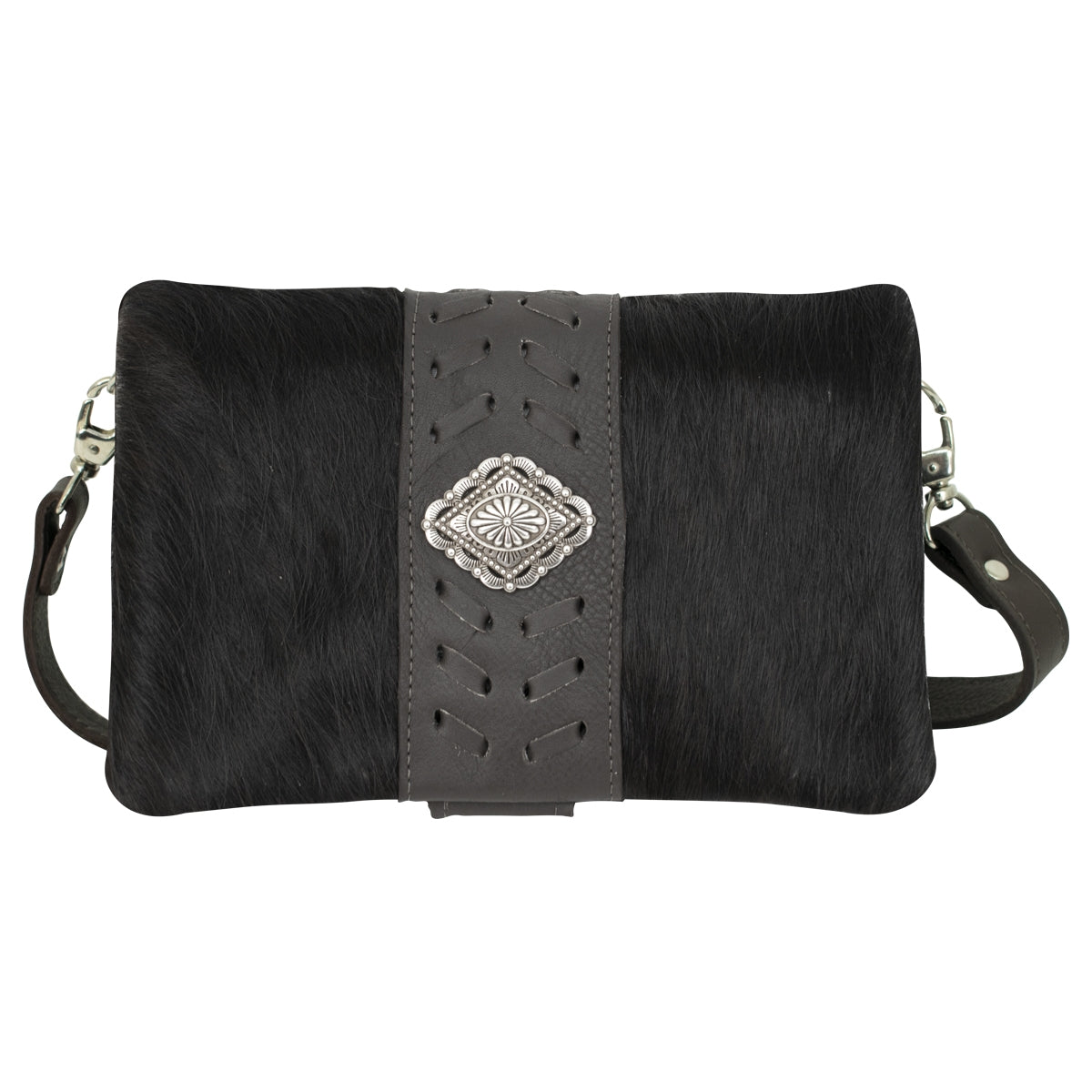 American West Large Grab-And-Go Foldover Crossbody Bag
