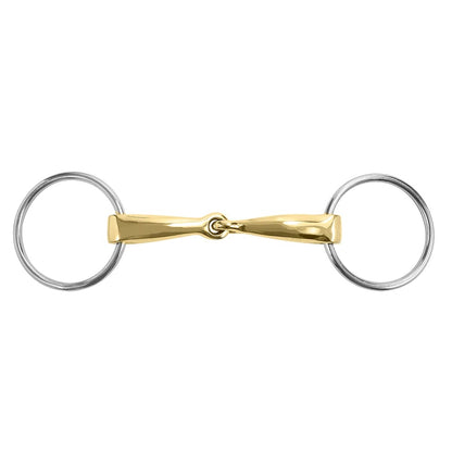 Sanft Curve Mouth Loose Ring Snaffle Bit 18mm