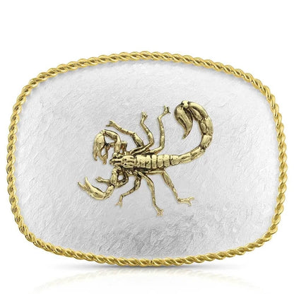 Montana Silversmiths Rippling Waters Scorpion Belt Buckle