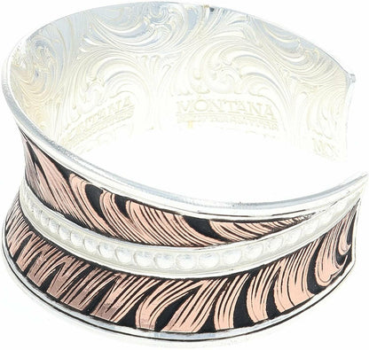 Montana Silversmiths Hopes Feather Cuff Bracelet