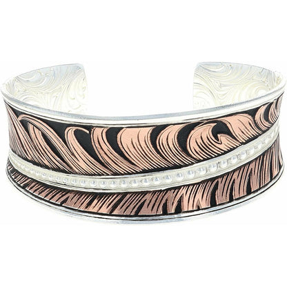 Montana Silversmiths Hopes Feather Cuff Bracelet