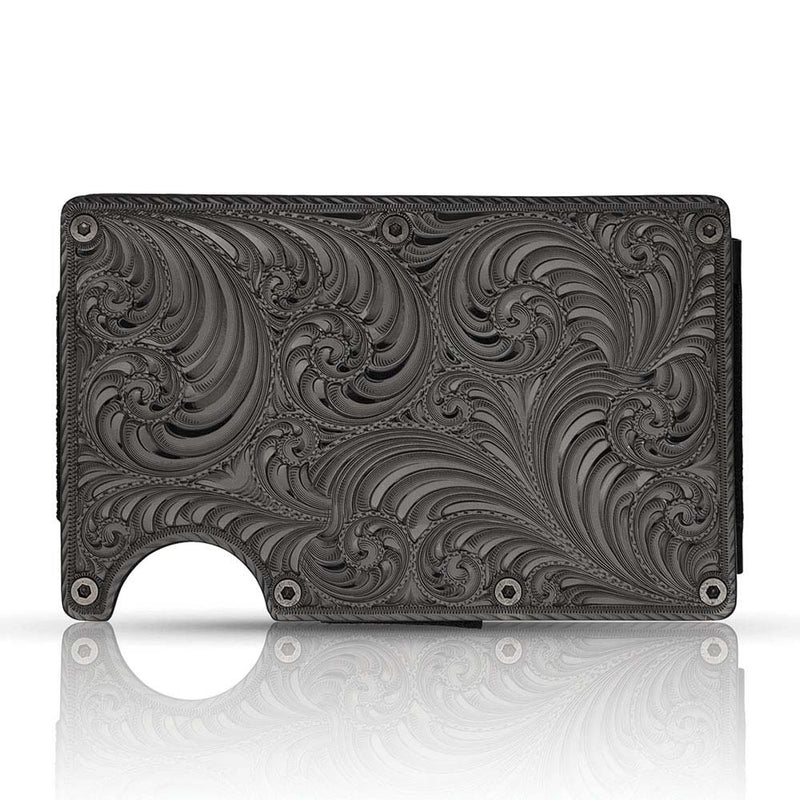 Montana Silversmiths Montana Gunmetal Credit Card & Cash Case