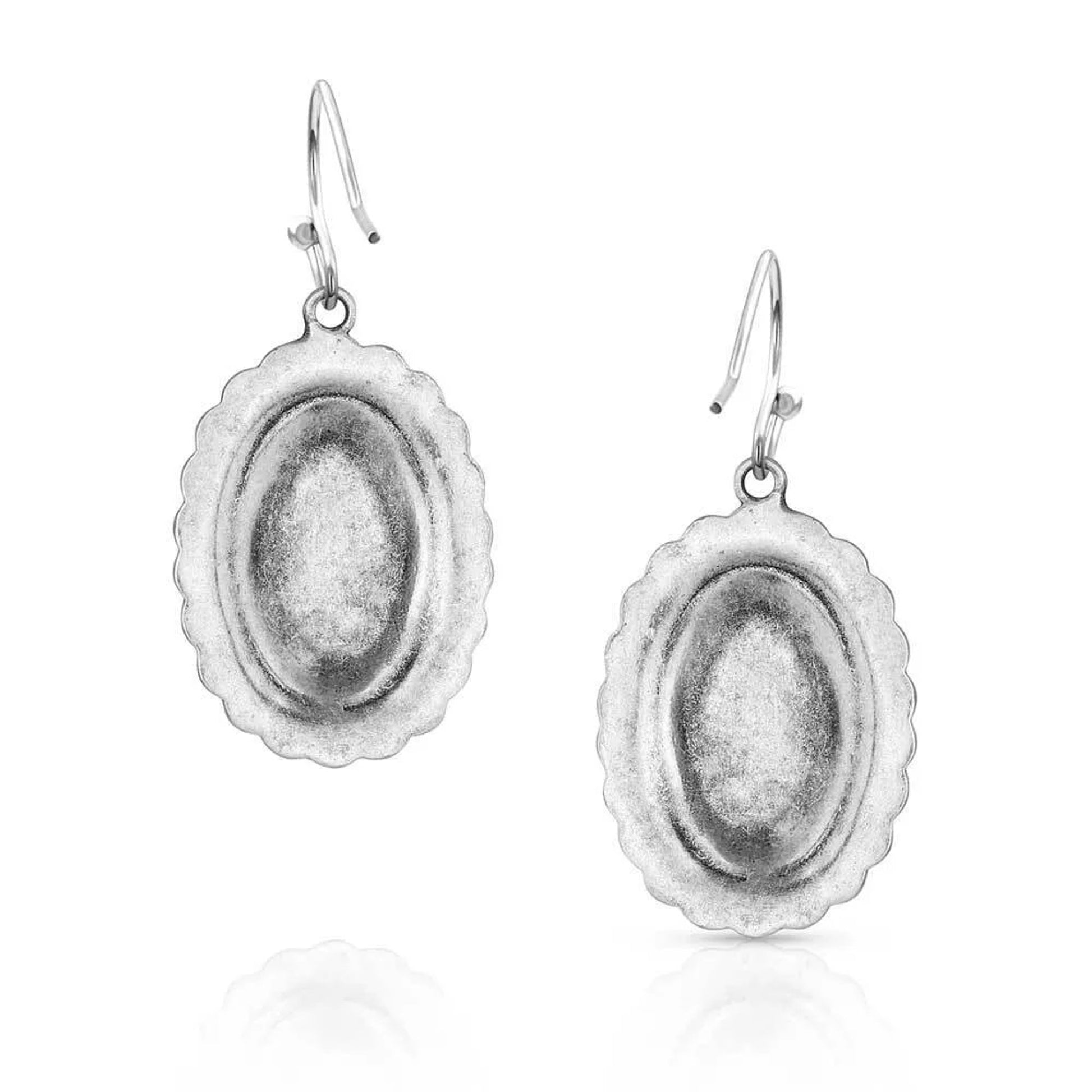 Montana Silversmiths Turquoise Magic Stamped Pendant Earrings
