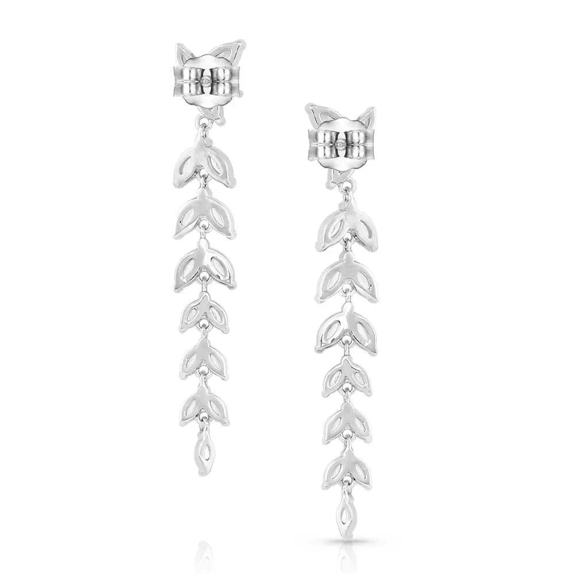 Montana Silversmiths Woodbine Falls Crystal Earrings