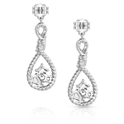 Montana Silversmiths Corralling the Stars Crystal Earrings