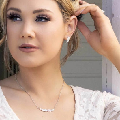 Montana Silversmiths Guardian Wings Crystal Necklace