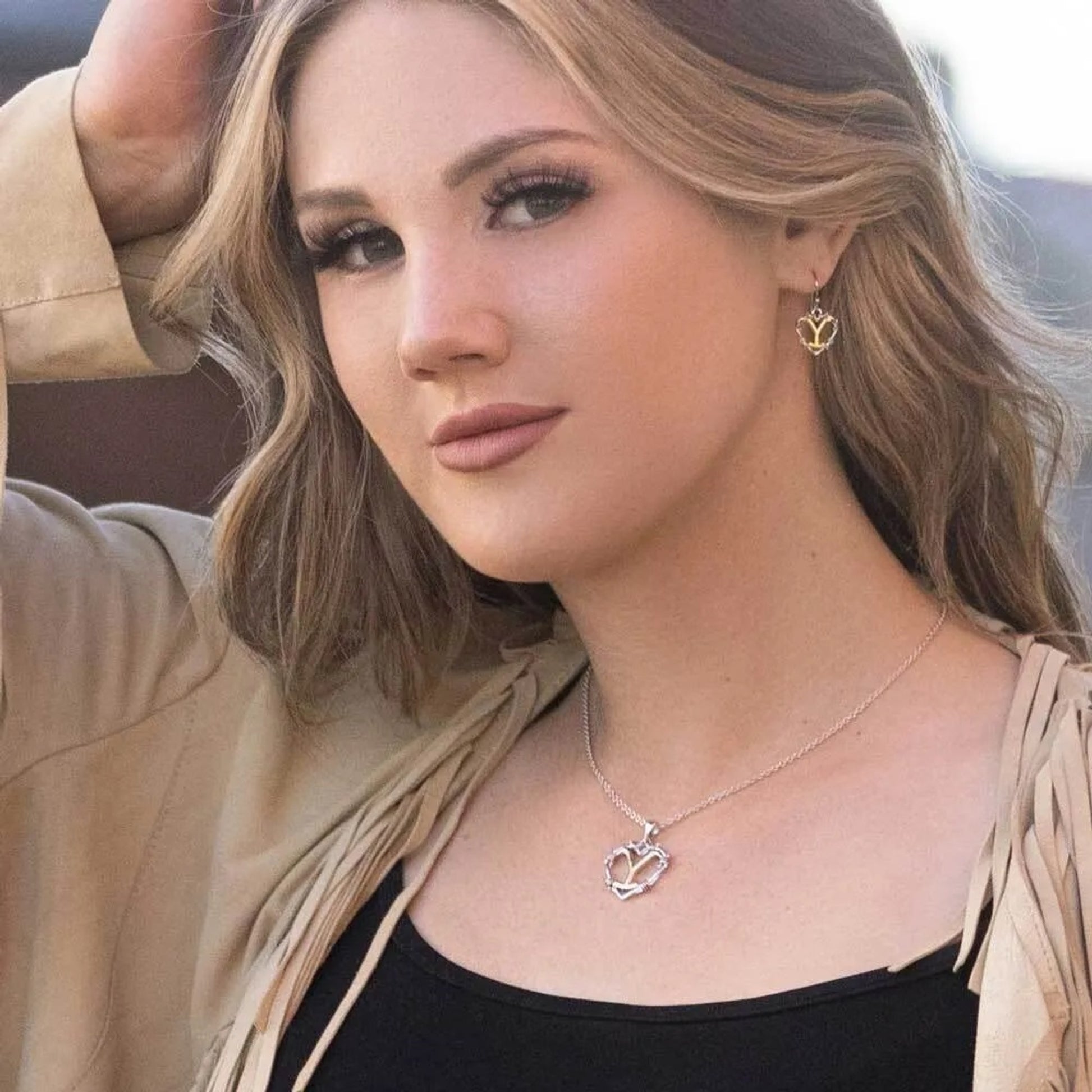 Montana Silversmiths The Love of Yellowstone Earrings