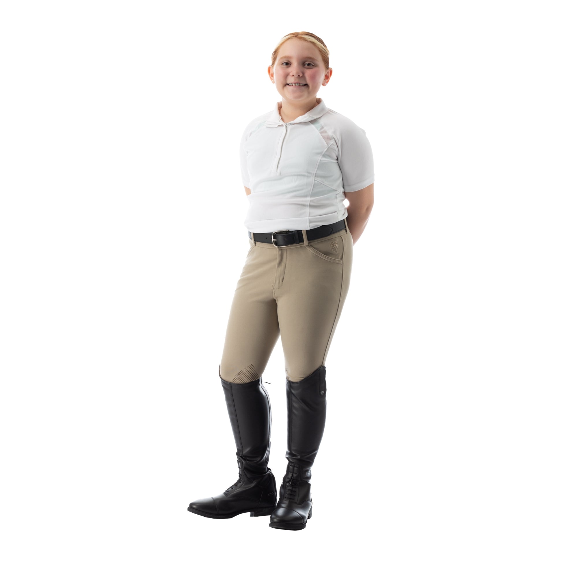 Equinavia Greta Kids Silicone Knee Patch Breeches