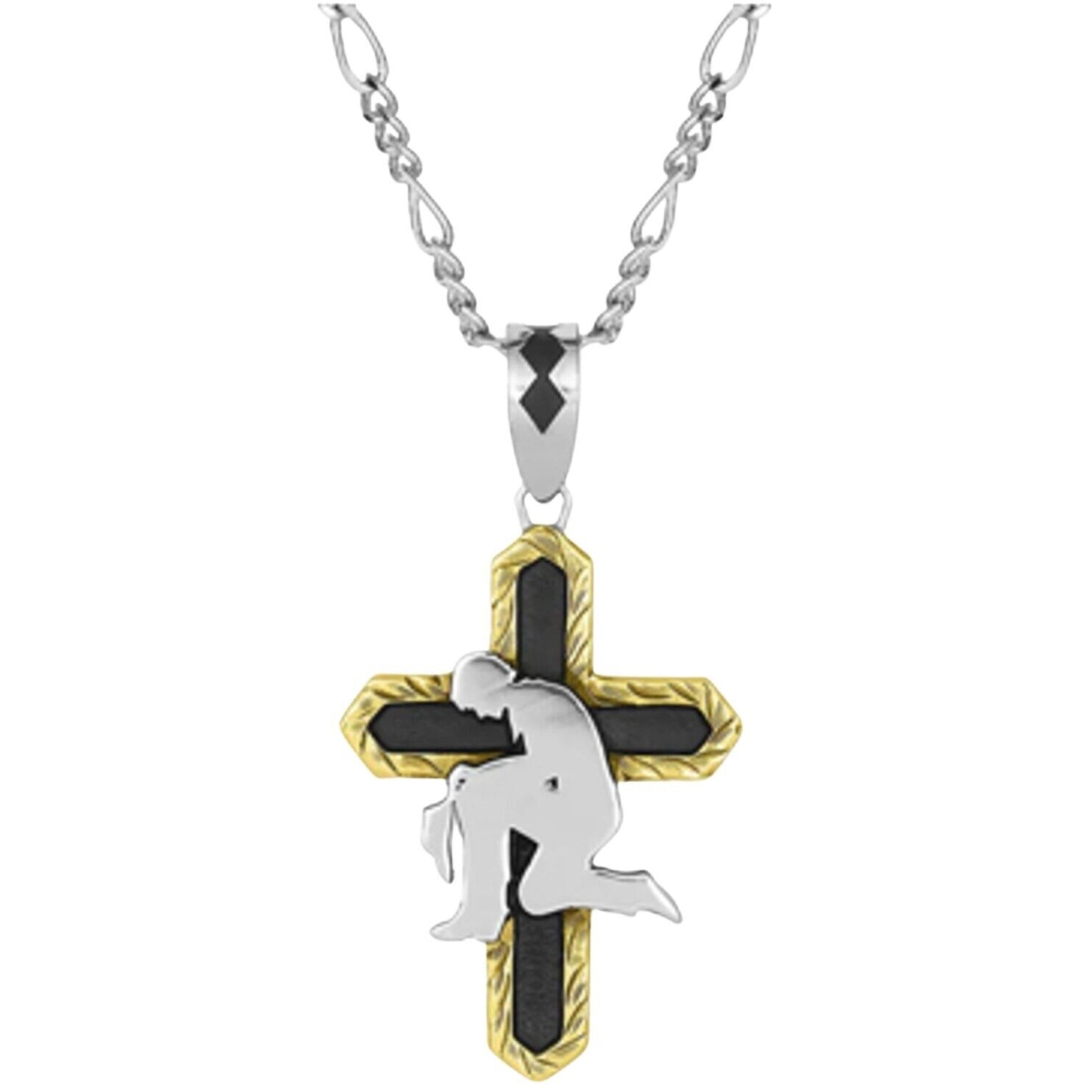 Montana Silversmiths Surrender in Faith Cross Necklace