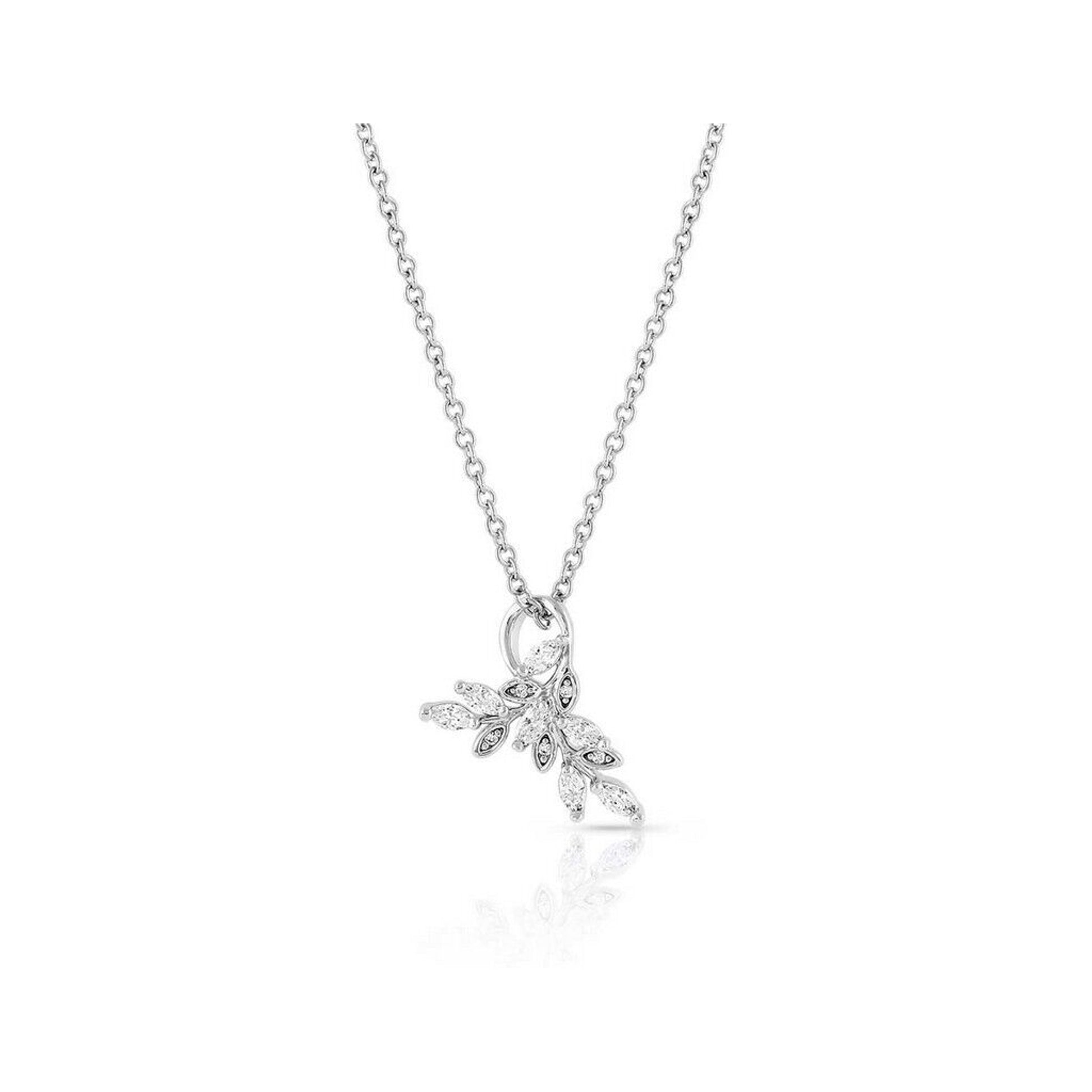 Montana Silversmiths Frozen in Time Leaf Necklace