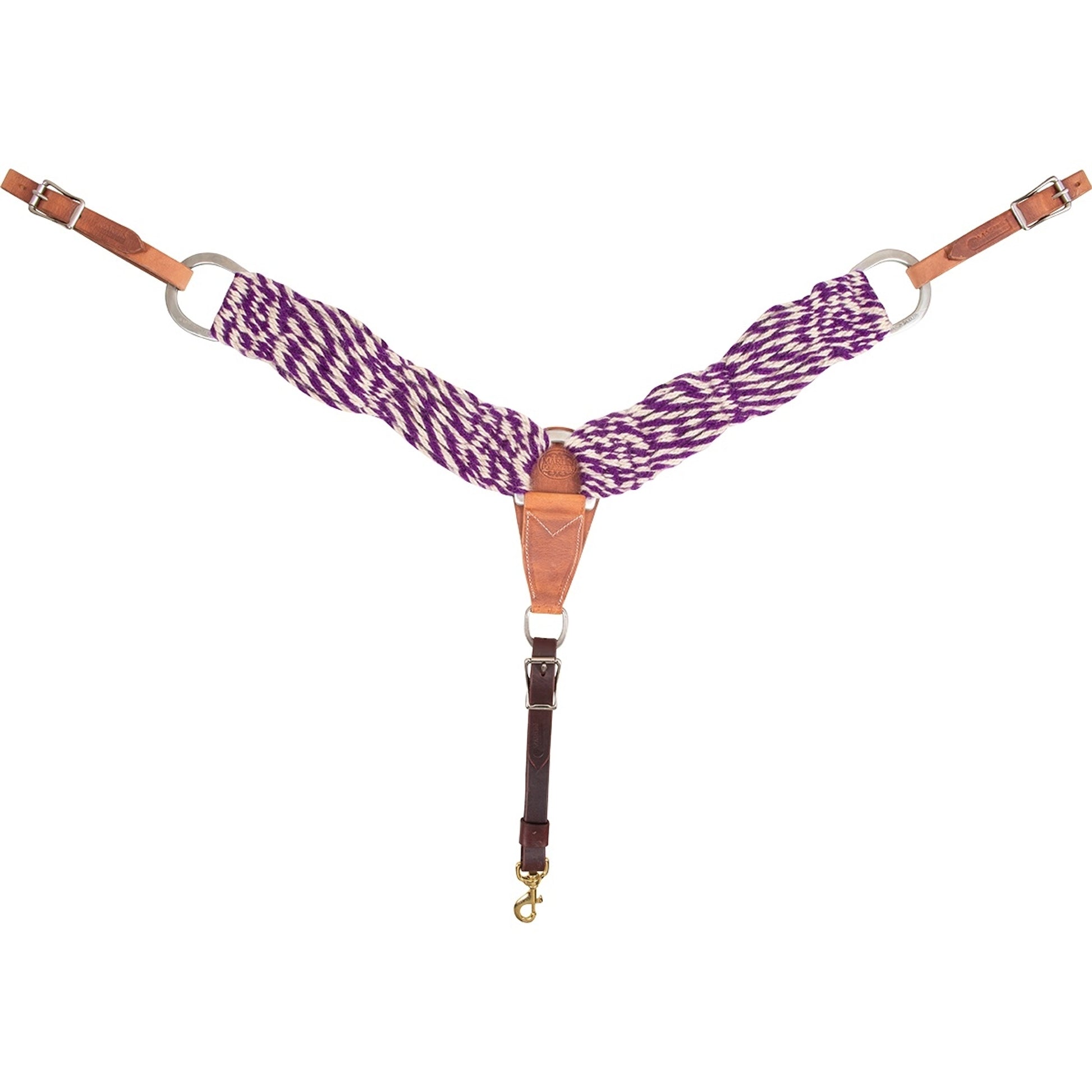 Martin Saddlery Mohair Dyed Breast Collar
