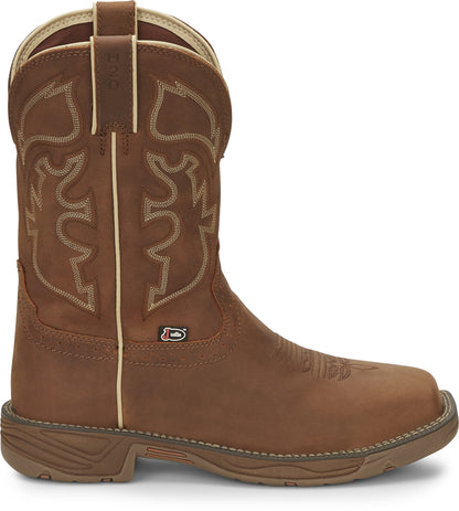 Justin Mens Rush 11" Waterproof Boots