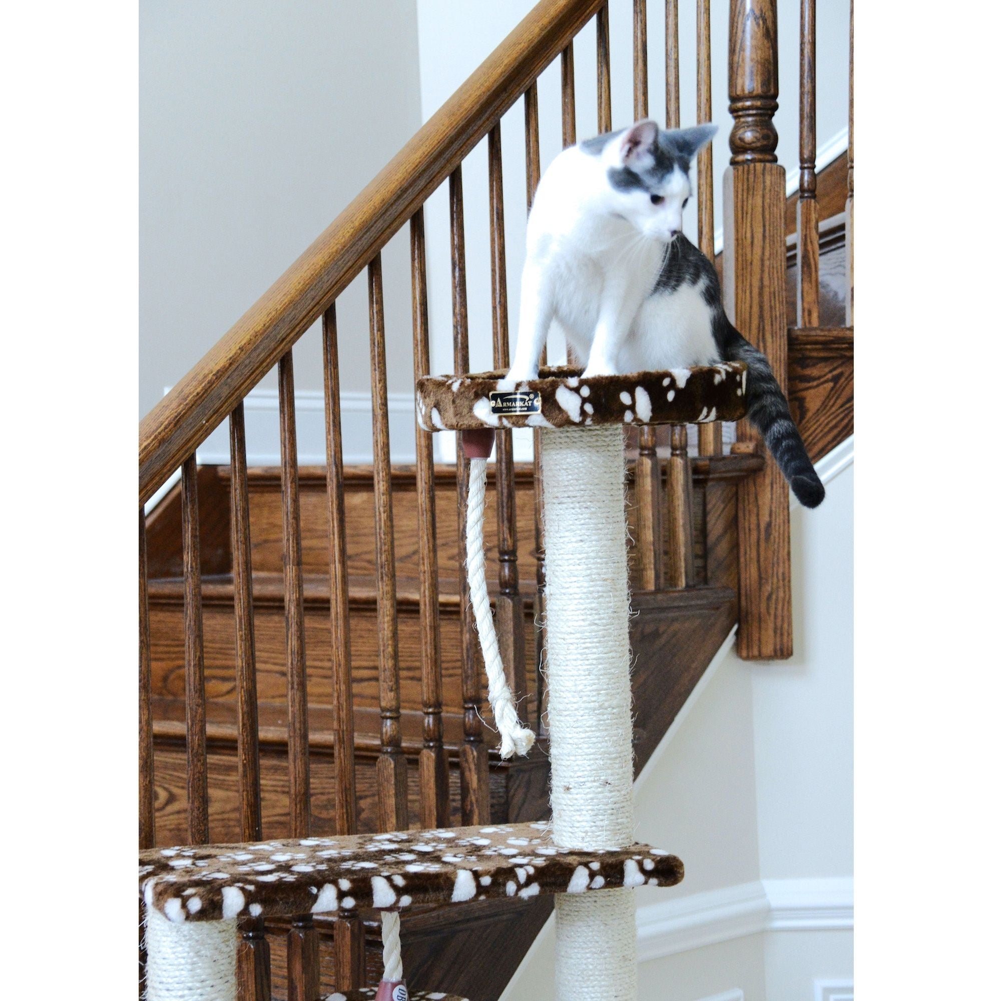 Armarkat Real Wood Cat Tree Model A6601 66in Paw