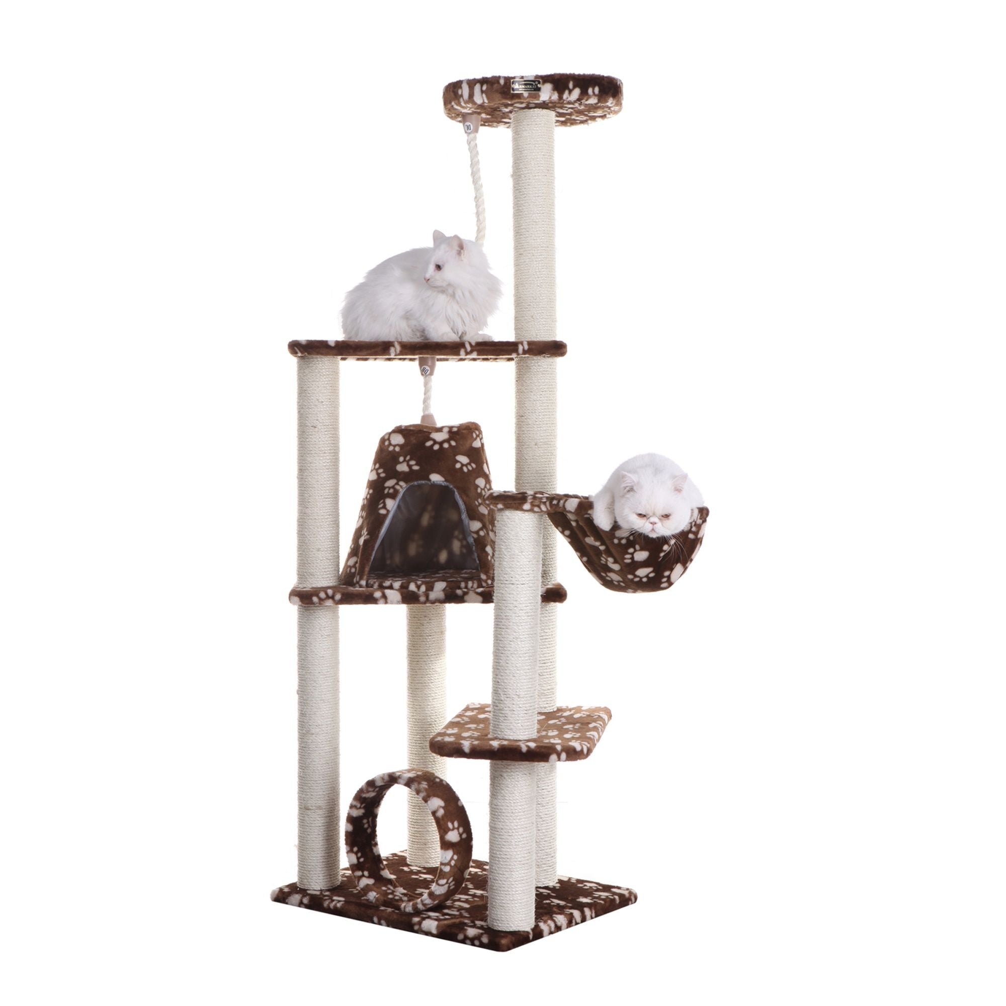 Armarkat Real Wood Cat Tree Model A6601 66in Paw