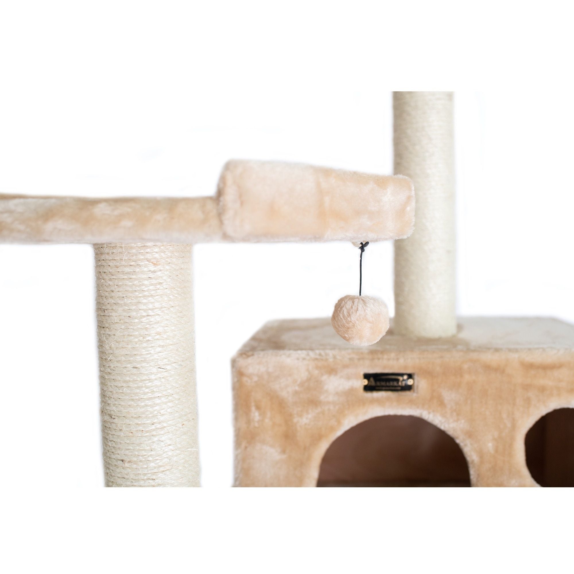 Armarkat Classic Real Wood Cat Tree 72in Beige
