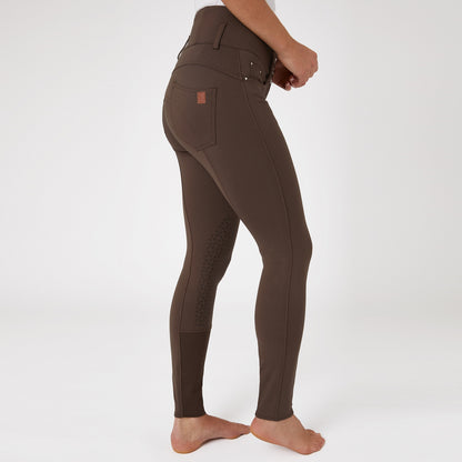 Horze Ladies Tara High-Waist Silicone Knee Grip Breeches