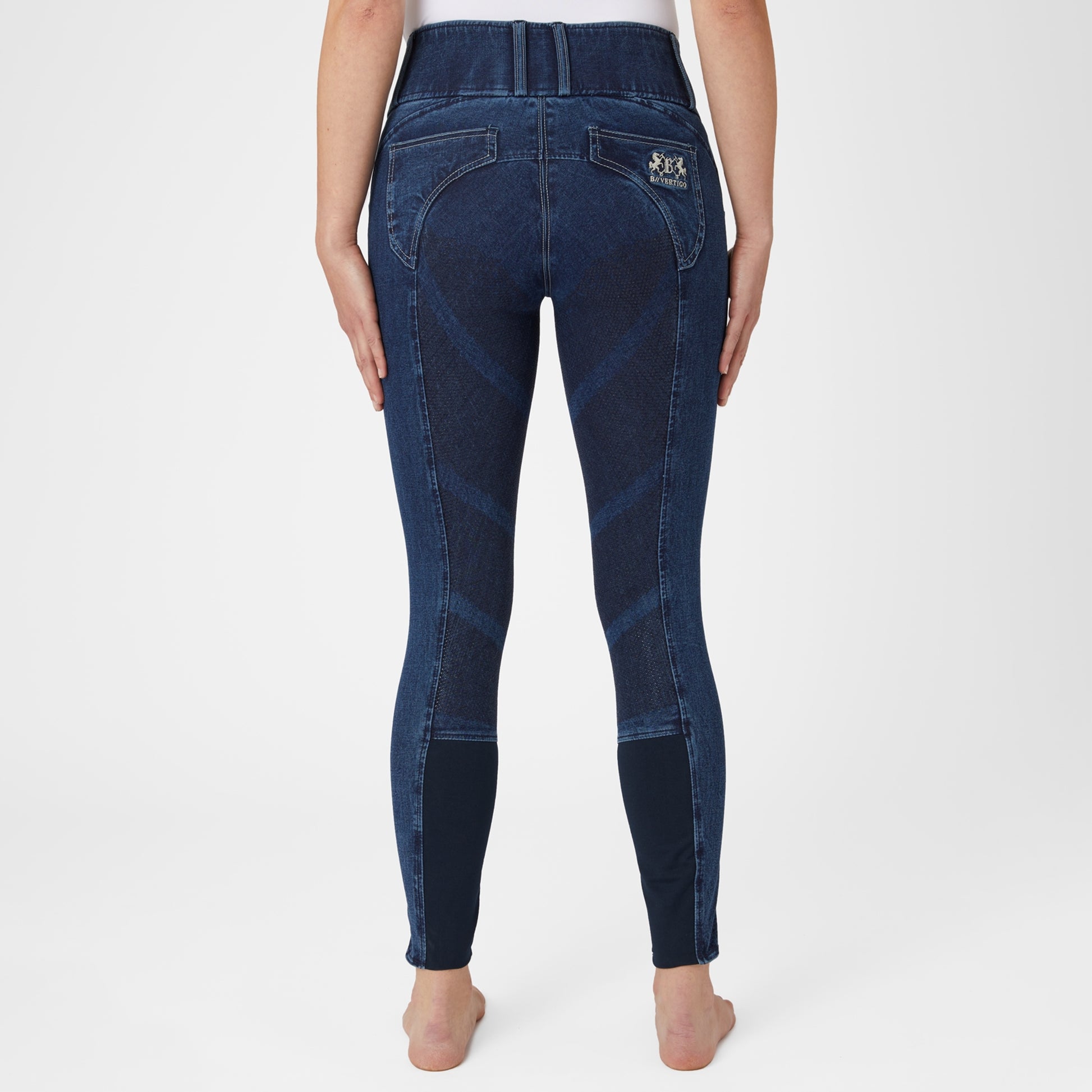 B Vertigo Ladies Dianne Denim Full Seat Breeches