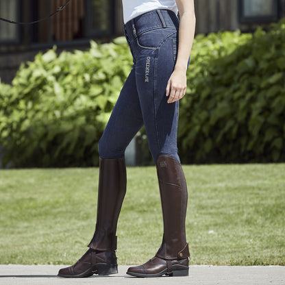 B Vertigo Ladies Dianne Denim Full Seat Breeches