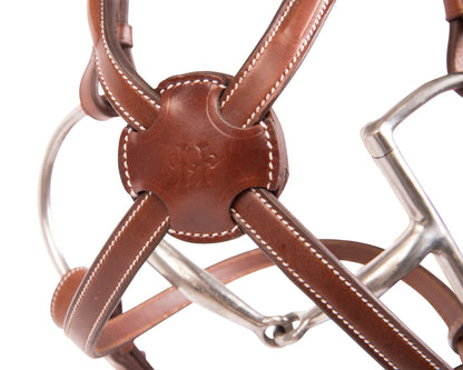 Huntley Sedgwick Fancy Stitched Figure 8 Noseband