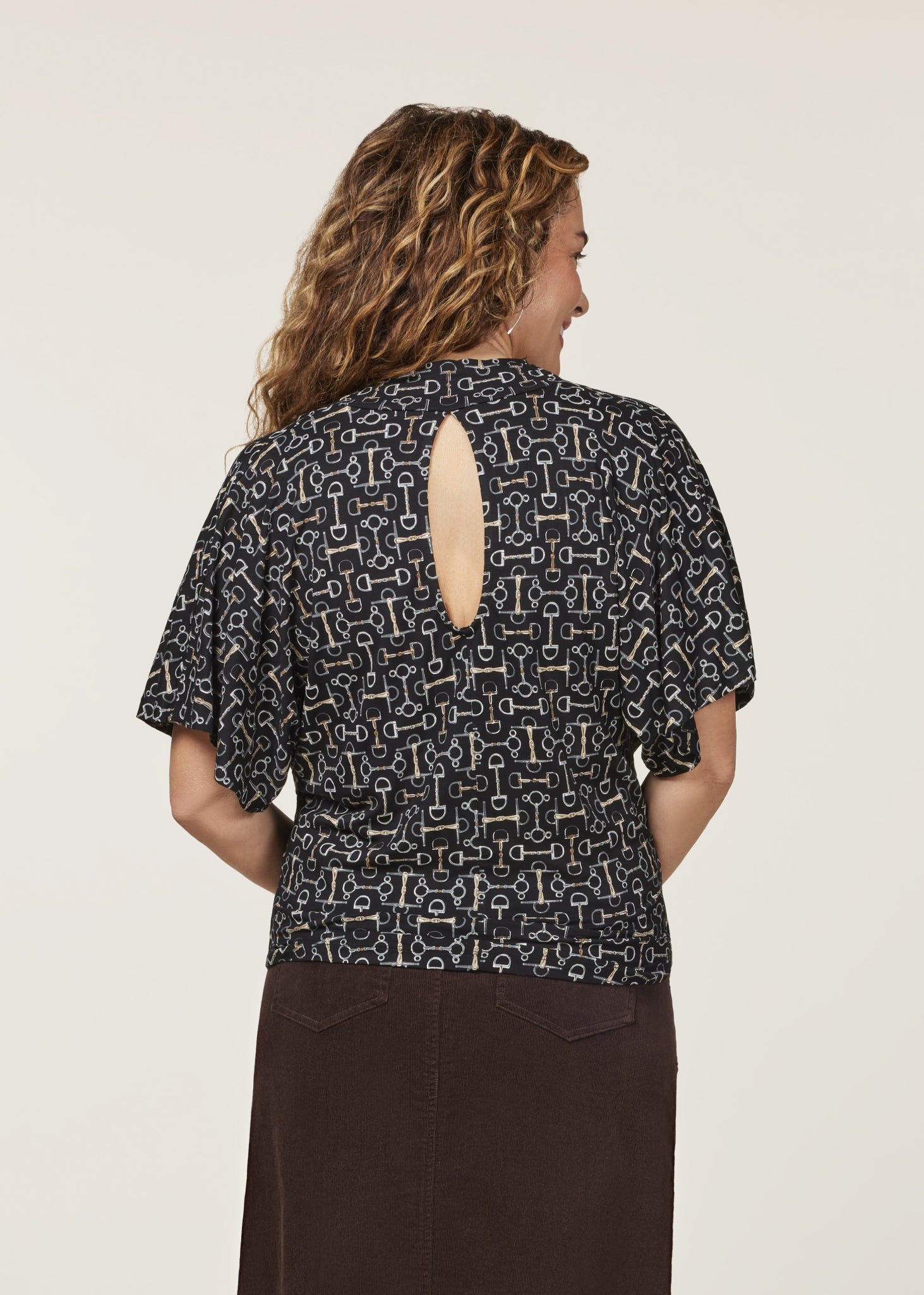 EQL by Kerrits Ladies Lexi Cowl Neck Dolman Top