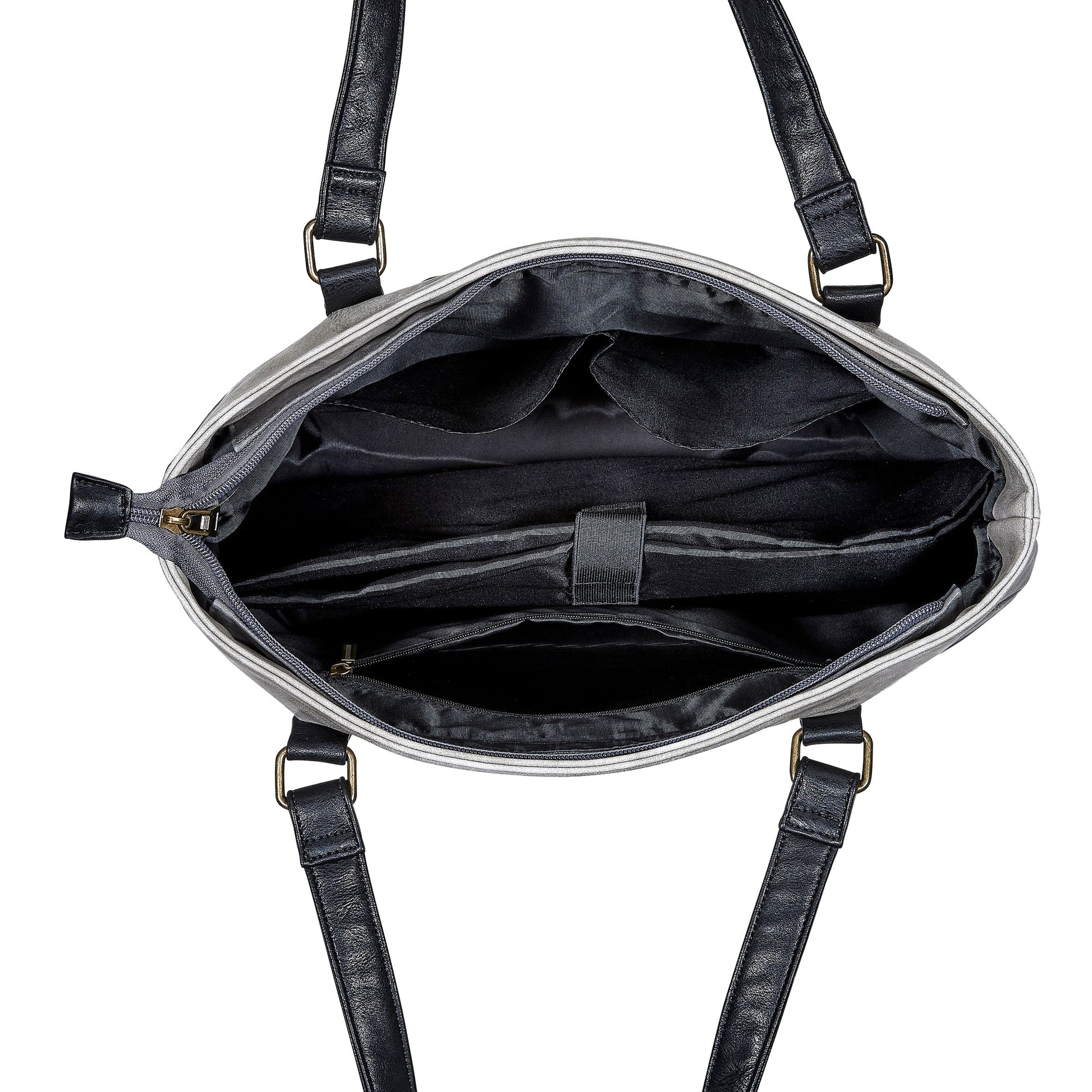 AWST Int'l Colorblock Snaffle Bit Laptop Tote