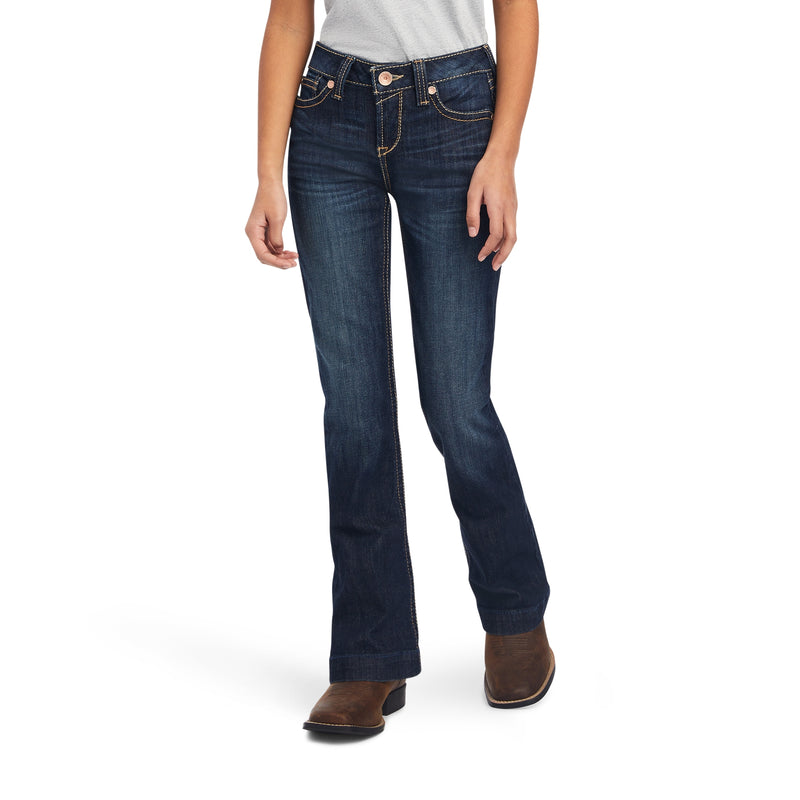 Ariat Kids R.E.A.L. Trouser Maggie Wide Leg Jeans