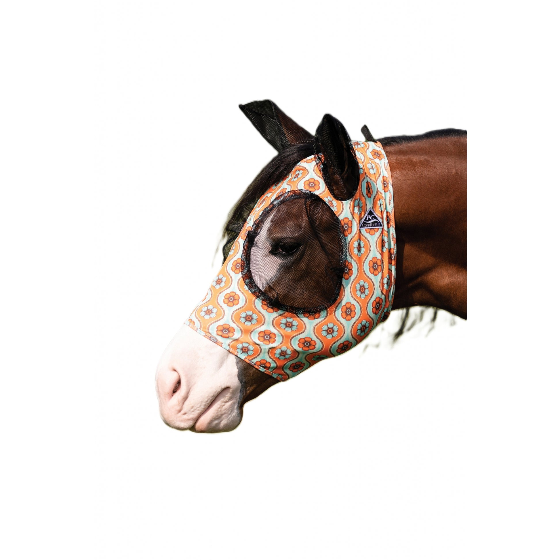 Professionals Choice Comfort Fit Lycra Fly Mask Po