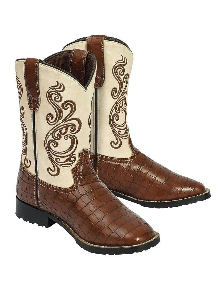 TuffRider Youth Shenandoah Rounded Toe Western Boots