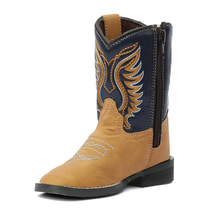 TuffRider Toddler Lassen Rounded Toe Western Boots