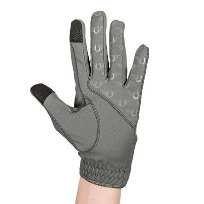 TuffRider Ladies Cool Breeze Summer Riding Gloves with Honeycomb Mesh