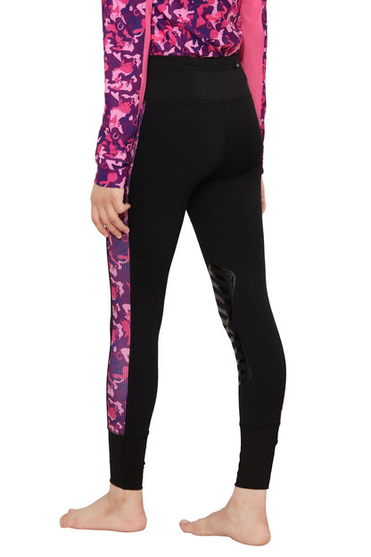 TuffRider Kids Camo Print Tights
