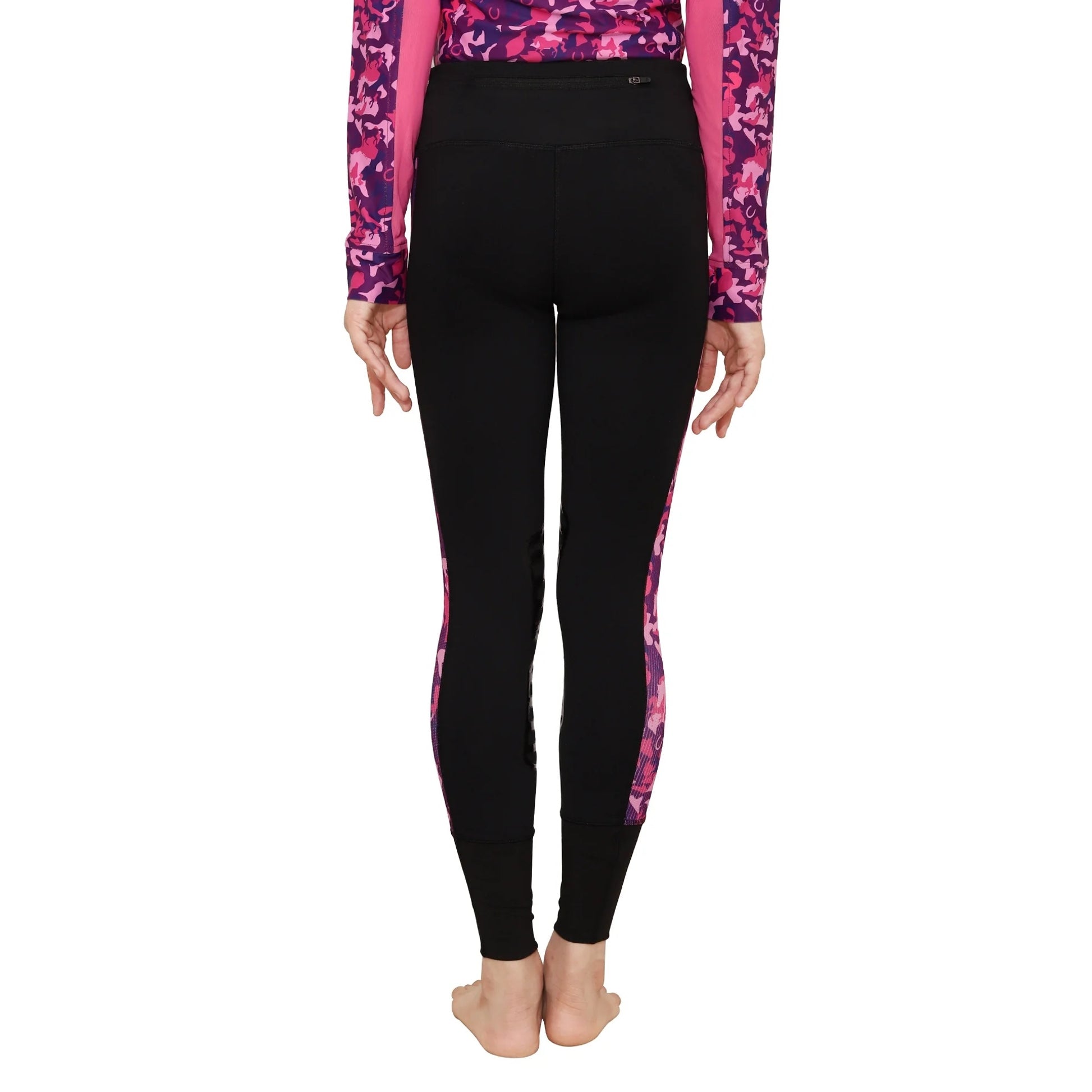 TuffRider Kids Camo Print Tights