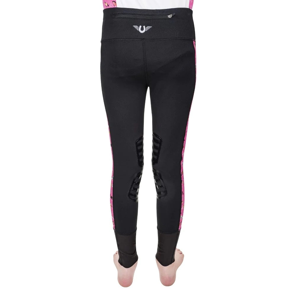 TuffRider Kids Puff Ponies Tights