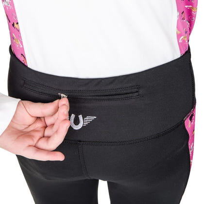 TuffRider Kids Puff Ponies Tights