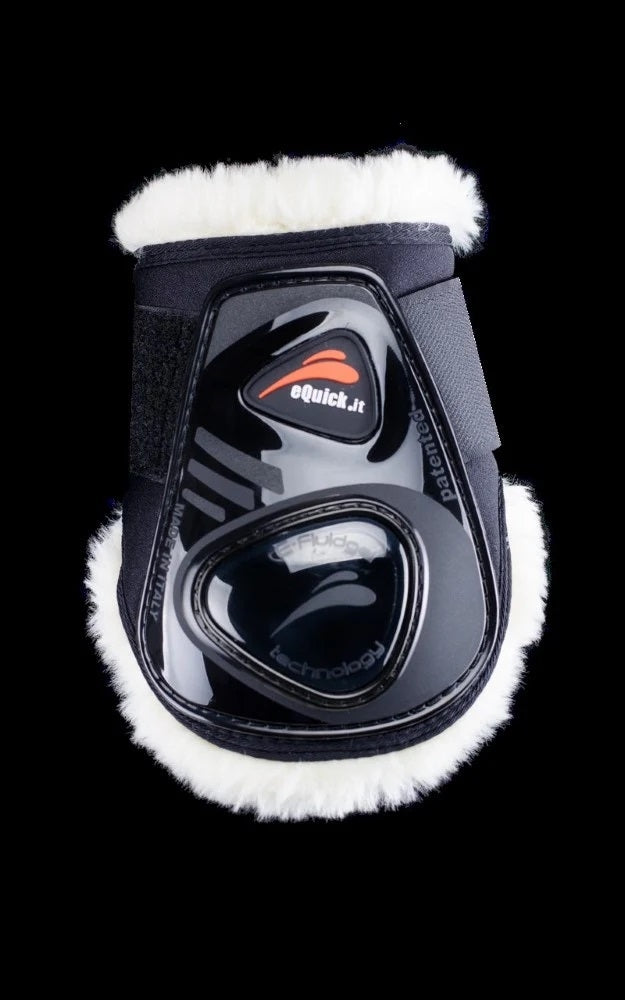 eQuick eShock Legend Rear Velcro Fluffy Boot