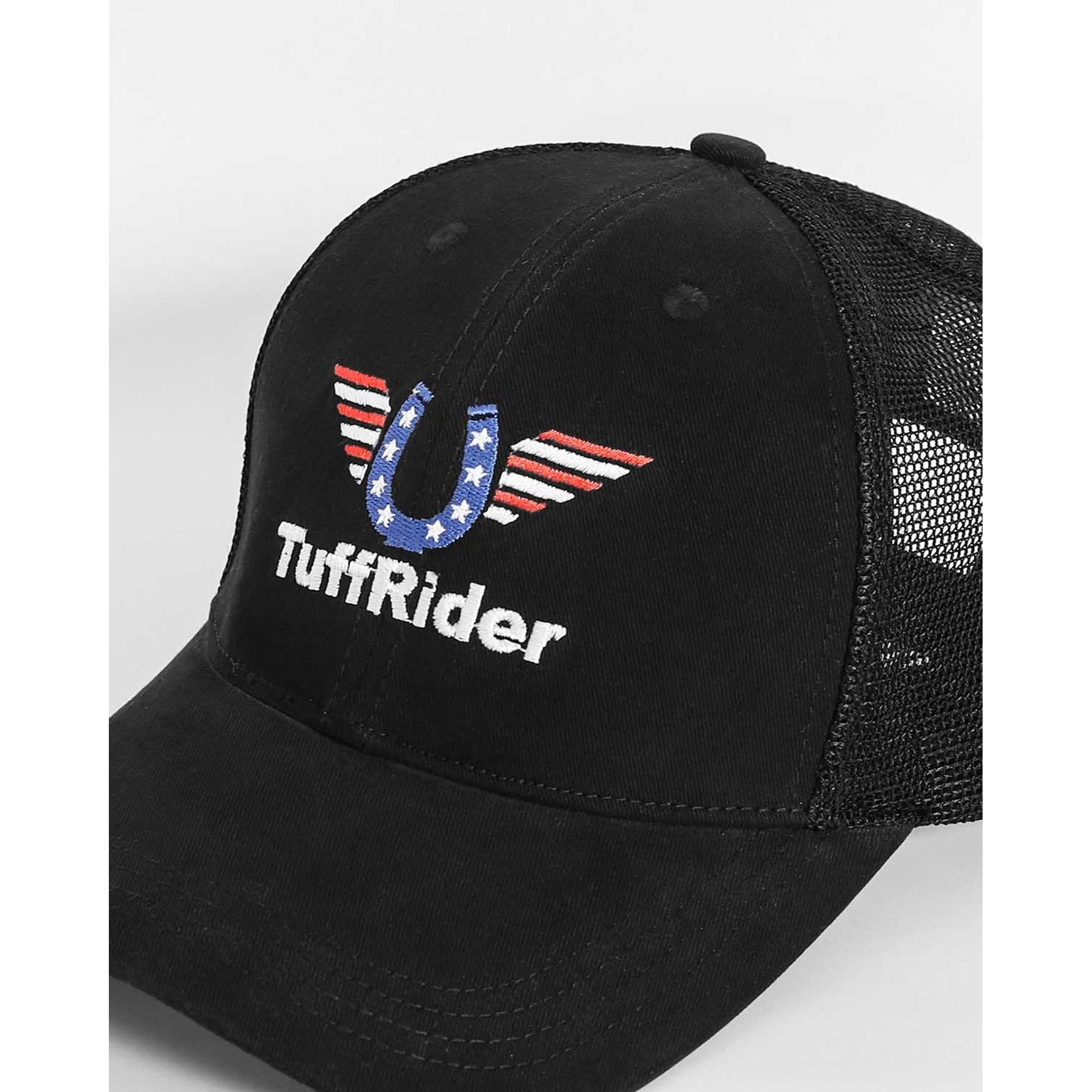 TuffRider Patriotic Mesh Back Ball Cap