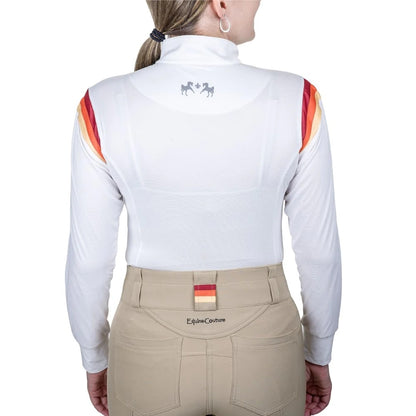 Equine Couture Ladies Gradient Long Sleeve Show Shirt