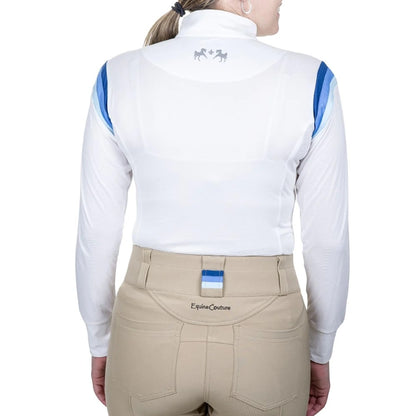 Equine Couture Ladies Gradient Long Sleeve Show Shirt