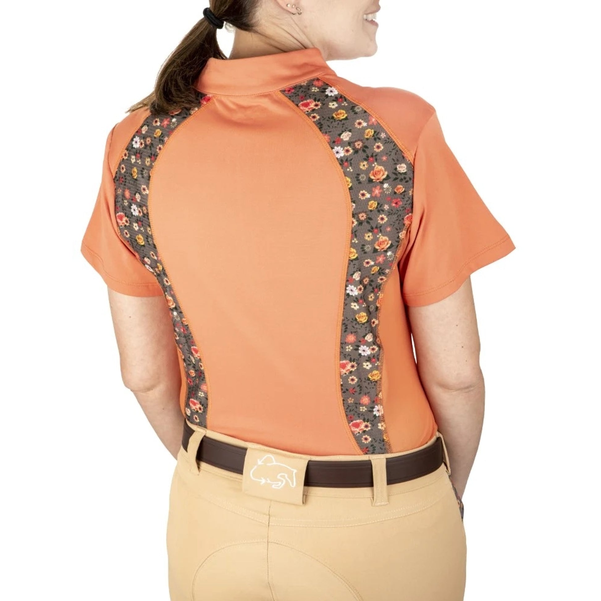 EcoRider by Equine Couture Ladies Shelby Short Sleeve Sport Shirt