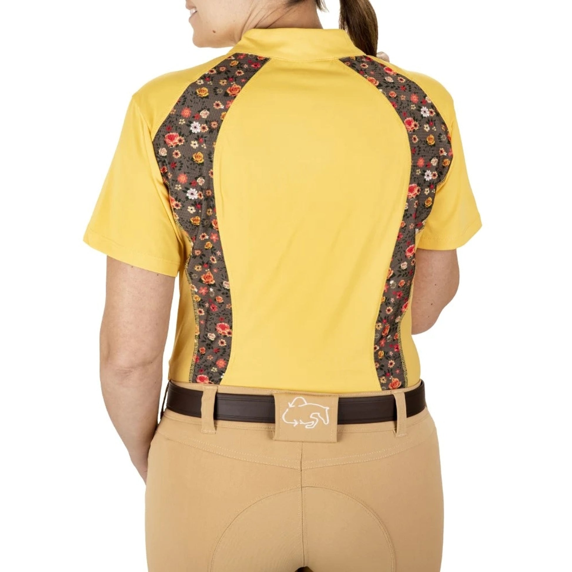 EcoRider by Equine Couture Ladies Shelby Short Sleeve Sport Shirt