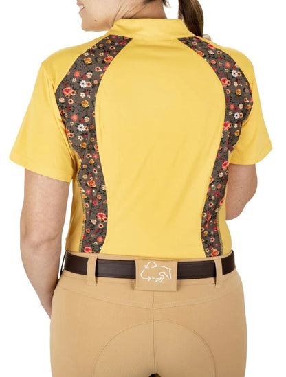 EcoRider by Equine Couture Ladies Shelby Short Sleeve Sport Shirt