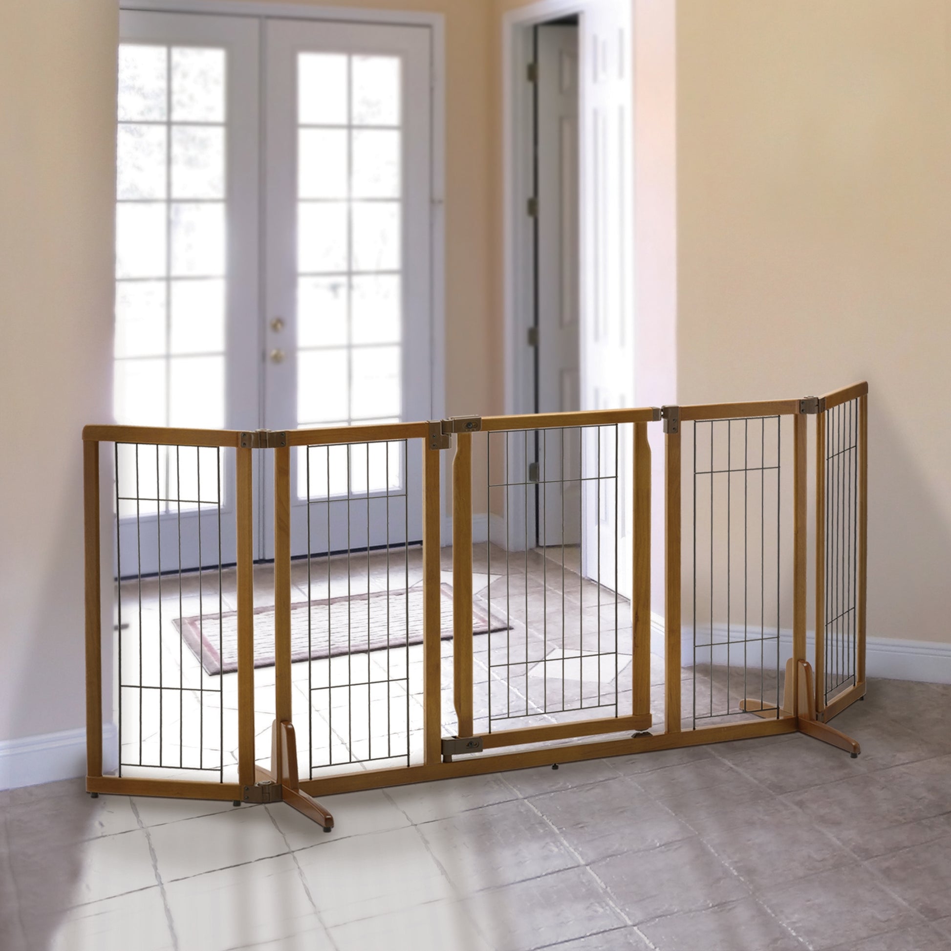 Richell Wide Premium Plus Freestanding Pet Gate