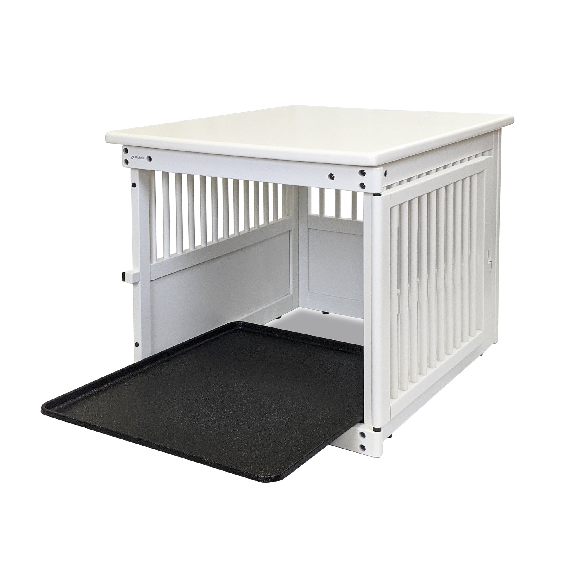Richell Wooden End Table Crate