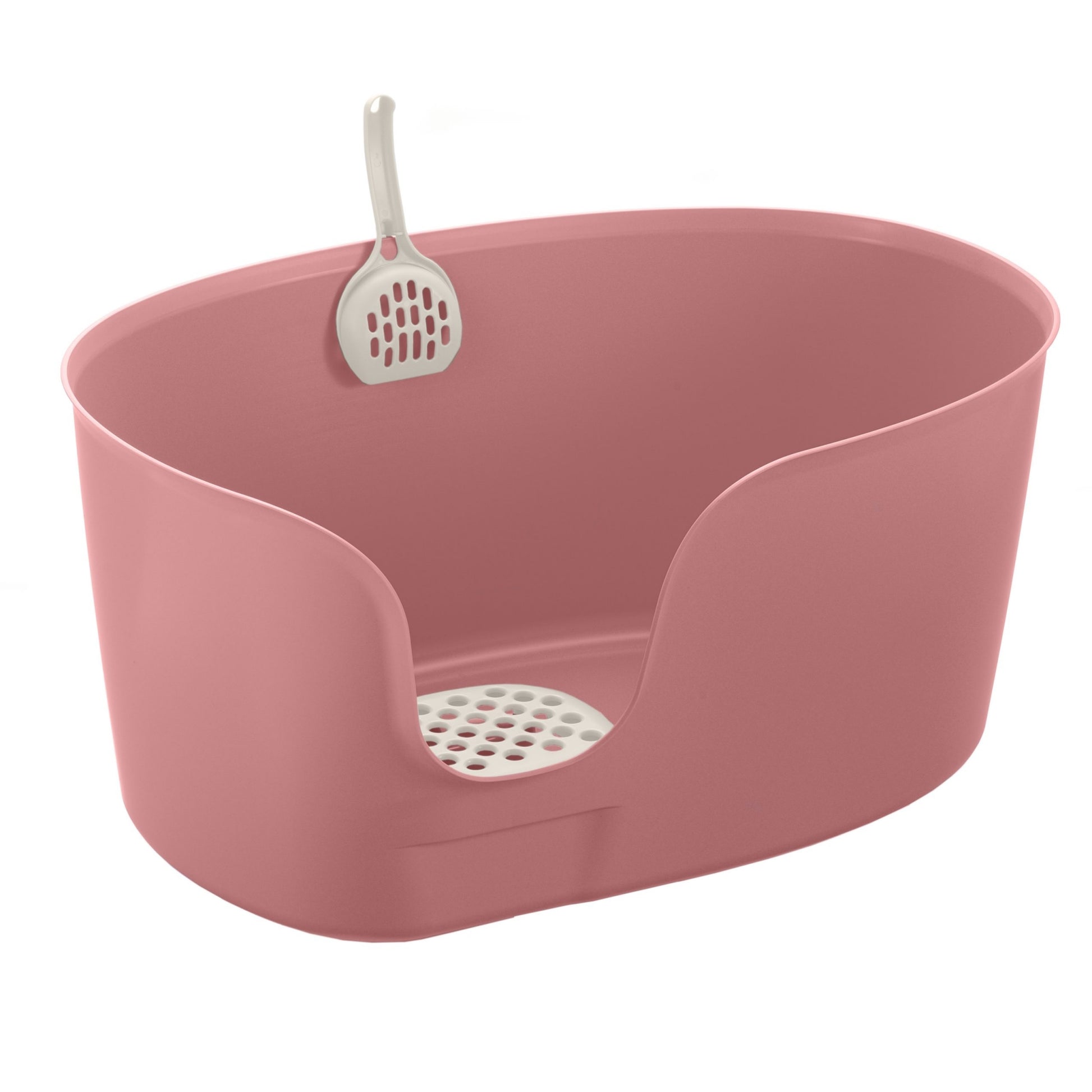 Richell PAW TRAX High Wall Cat Litter Box