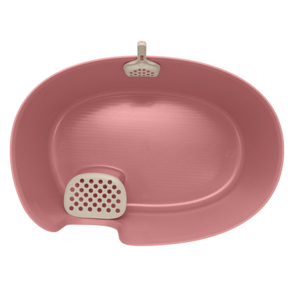 Richell PAW TRAX High Wall Cat Litter Box