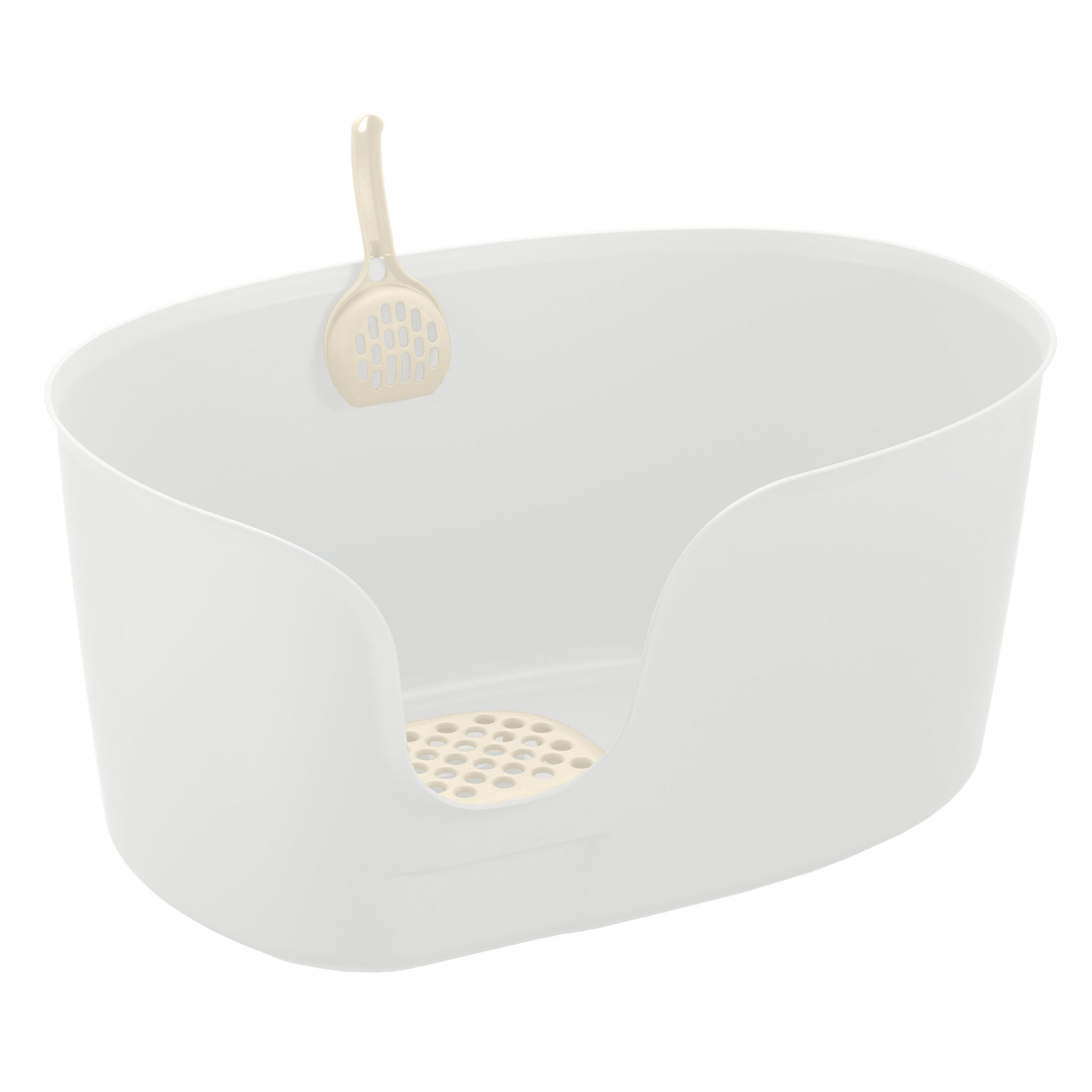 Richell PAW TRAX High Wall Cat Litter Box