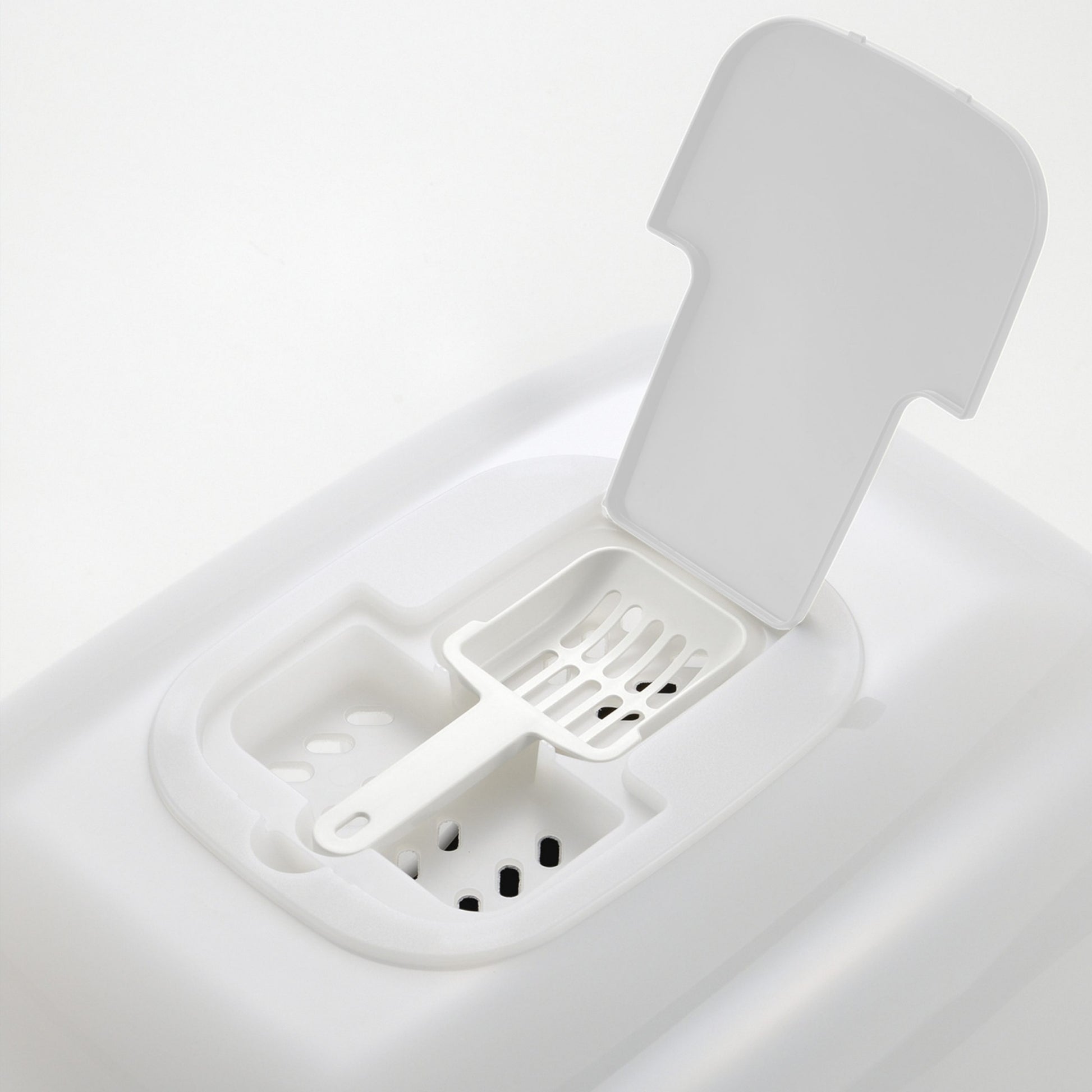 Richell PAW TRAX Wide Hooded Cat Litter Box