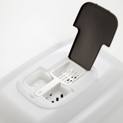 Richell PAW TRAX Wide Hooded Cat Litter Box