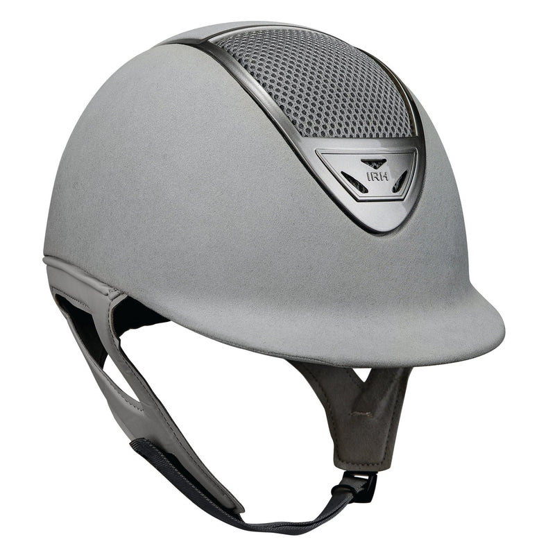 IRH XLT Amara Suede Titanium Helmet