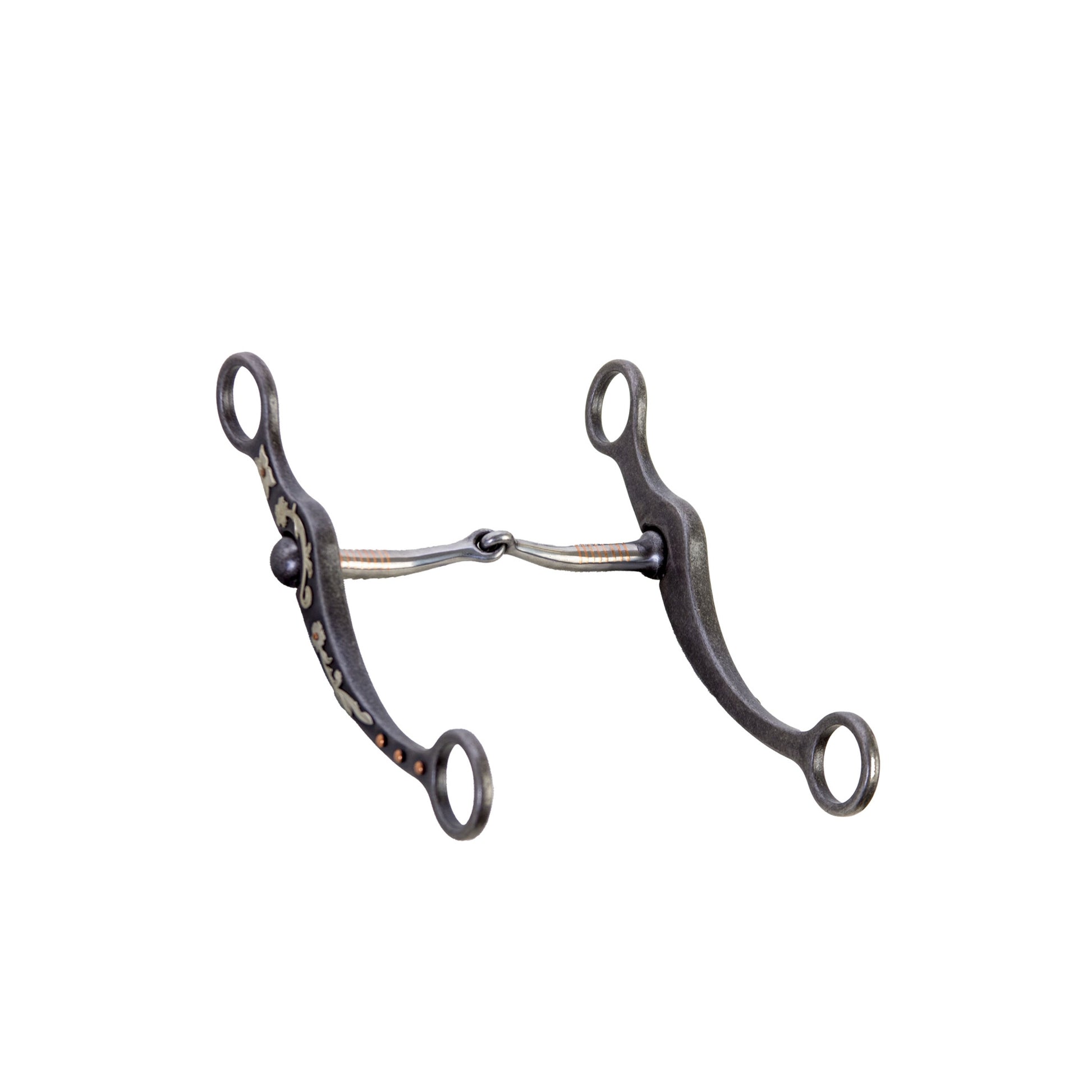 Snaffle with Floral Trim